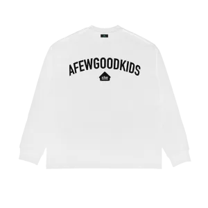 AFGK : Home Long Sleeve White